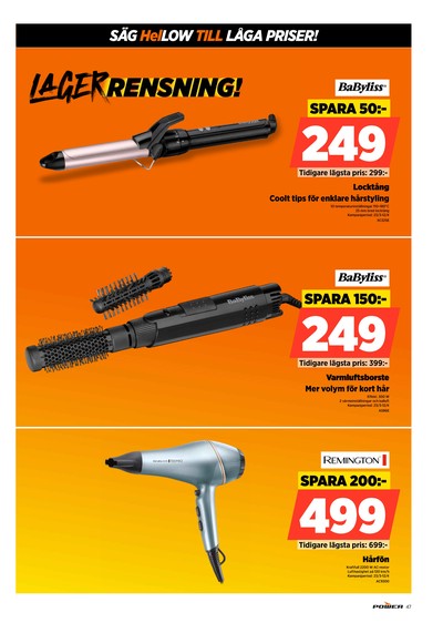 Power reklamblad i vecka 14 sida 47