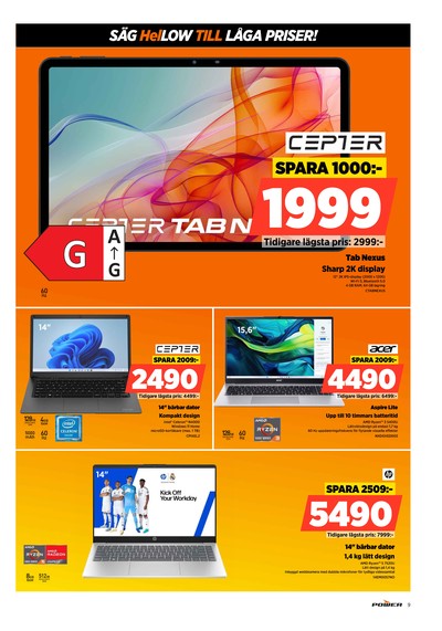Power reklamblad i vecka 14 sida 9