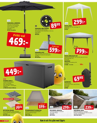 Jem & Fix reklamblad i vecka 14 sida 2