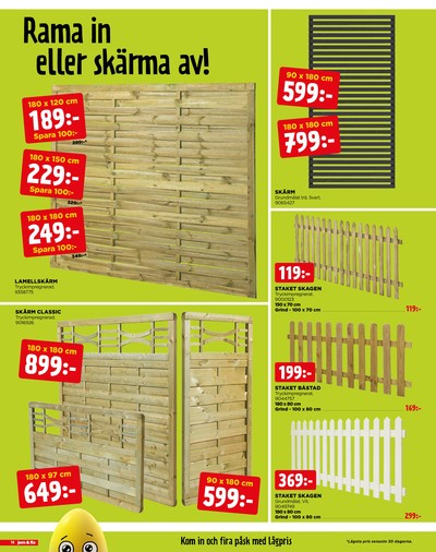 Jem & Fix reklamblad i vecka 14 sida 14