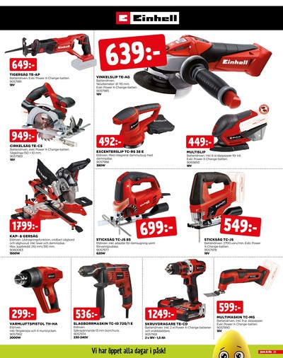 Jem & Fix reklamblad i vecka 14 sida 23