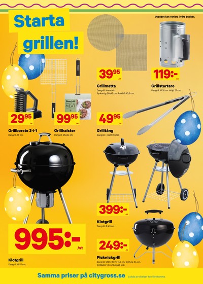 City Gross reklamblad i vecka 14 sida 13