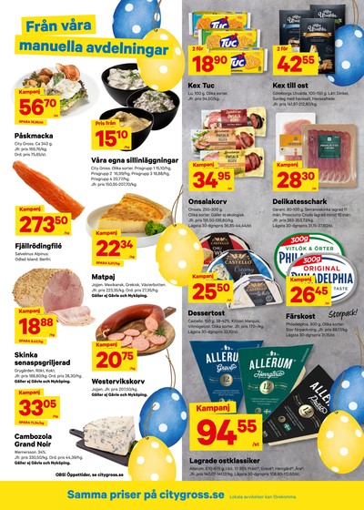 City Gross reklamblad i vecka 14 sida 15