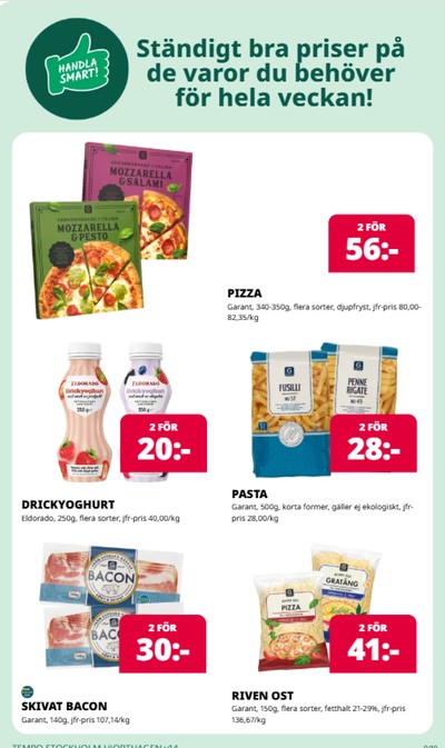 Tempo reklamblad i vecka 14 sida 9