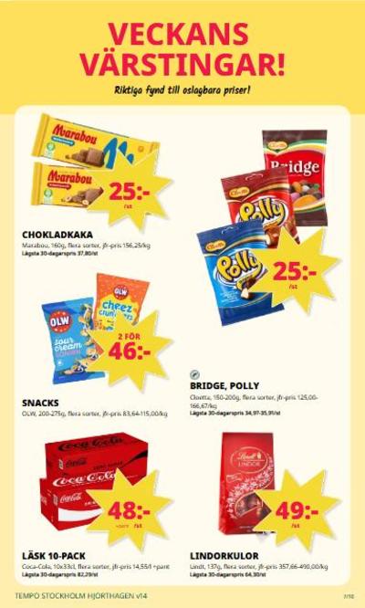 Tempo reklamblad i vecka 14 sida 7