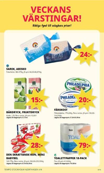 Tempo reklamblad i vecka 14 sida 8