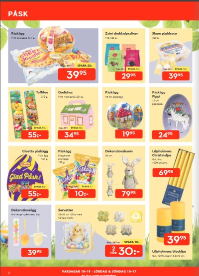 Bo Ohlsson reklamblad i vecka 14 sida 2