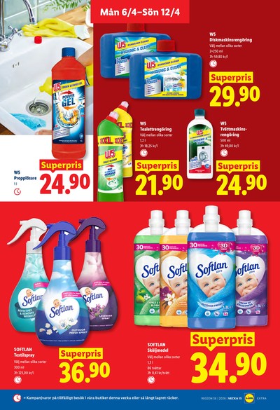 Lidl reklamblad i vecka 15 sida 14