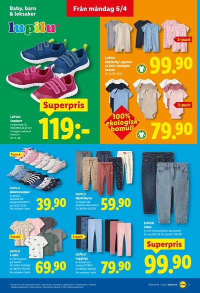 Lidl reklamblad i vecka 15 sida 15
