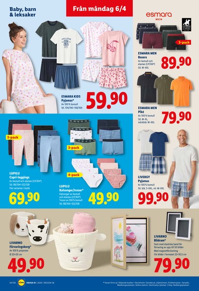 Lidl reklamblad i vecka 15 sida 16
