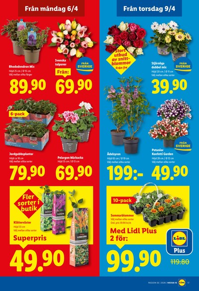 Lidl reklamblad i vecka 15 sida 20