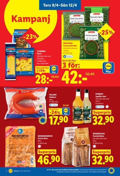 Lidl reklamblad i vecka 15 sida 26