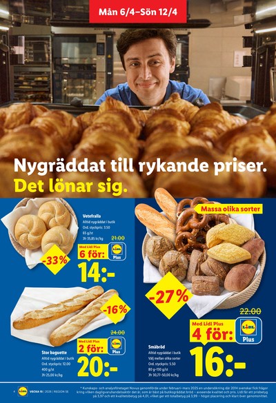 Lidl reklamblad i vecka 15 sida 4