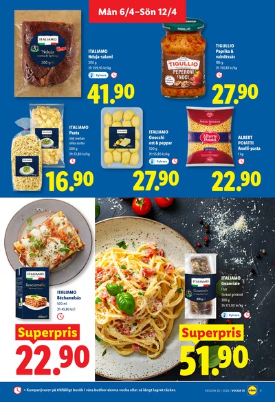 Lidl reklamblad i vecka 15 sida 9