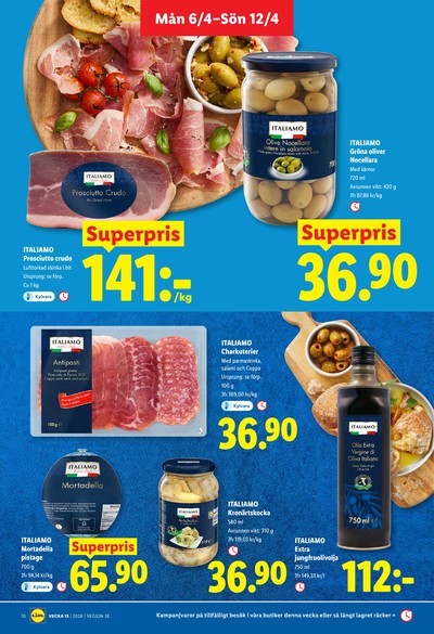 Lidl reklamblad i vecka 15 sida 10