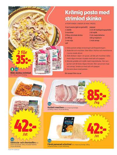 ICA Supermarket reklamblad i vecka 15 sida 4