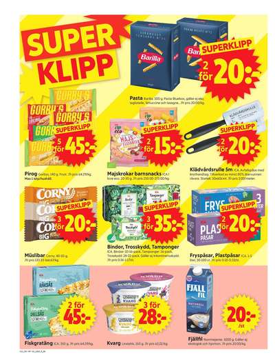 ICA Supermarket reklamblad i vecka 15 sida 8