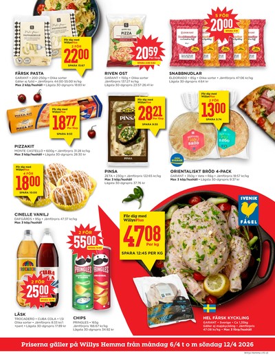 WILLY:S hemma reklamblad i vecka 15 sida 3