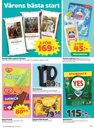 Coop reklamblad i vecka 15 sida 11
