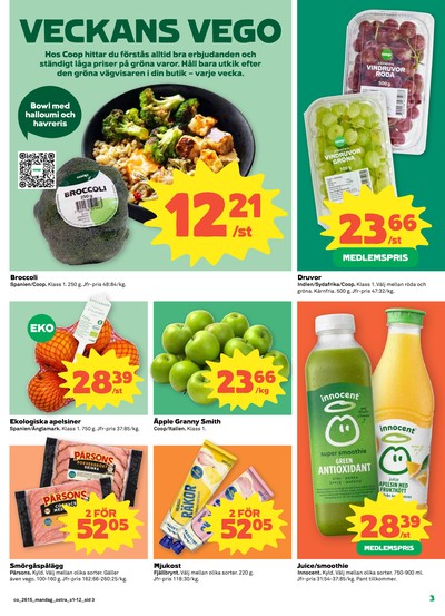 Coop reklamblad i vecka 15 sida 3