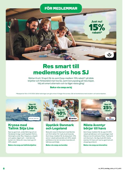 Coop reklamblad i vecka 15 sida 8
