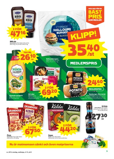 Stora Coop reklamblad i vecka 15 sida 3
