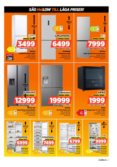 Power reklamblad i vecka 15 sida 21