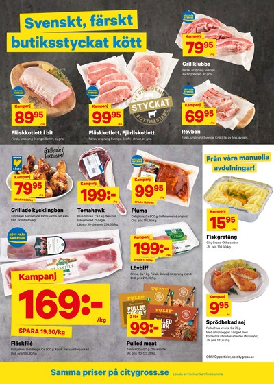 City Gross reklamblad i vecka 15 sida 2