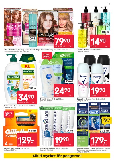 Rusta reklamblad i vecka 15 sida 13