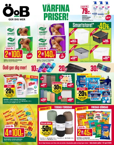 ÖoB reklamblad i vecka 15 sida 1