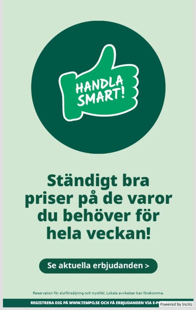 Tempo reklamblad i vecka 15 sida 6