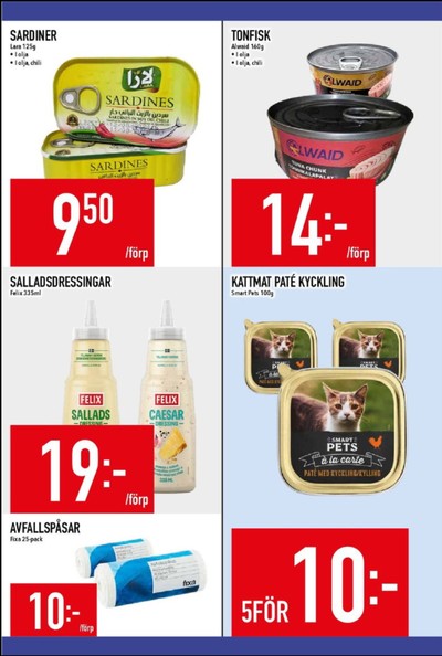 MatDax reklamblad i vecka 15 sida 16