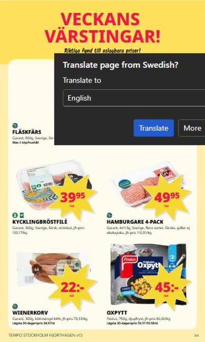 Tempo reklamblad i vecka 15 sida 3