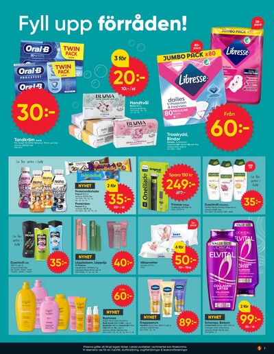 Dollarstore reklamblad i vecka 16 sida 7