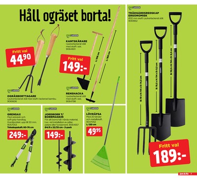 Jem & Fix reklamblad i vecka 16 sida 7