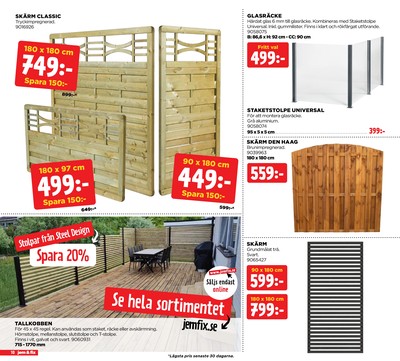 Jem & Fix reklamblad i vecka 16 sida 10