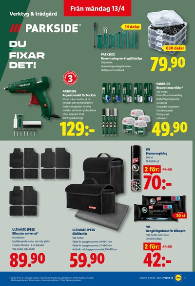 Lidl reklamblad i vecka 16 sida 15
