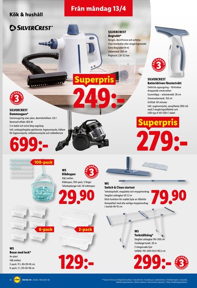 Lidl reklamblad i vecka 16 sida 18