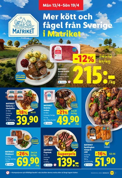 Lidl reklamblad i vecka 16 sida 3