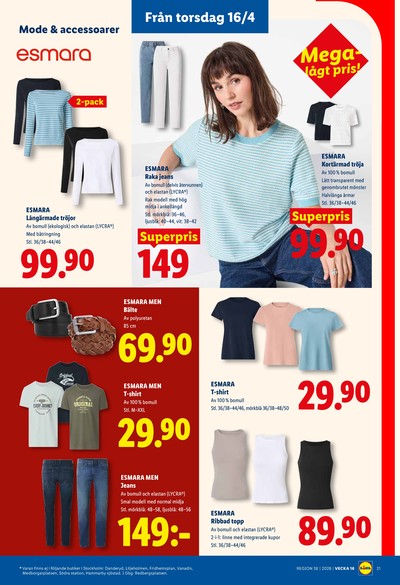 Lidl reklamblad i vecka 16 sida 24