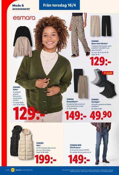 Lidl reklamblad i vecka 16 sida 25