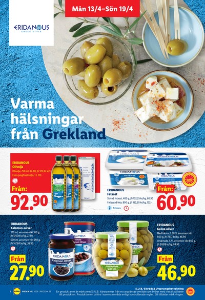 Lidl reklamblad i vecka 16 sida 8