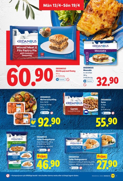 Lidl reklamblad i vecka 16 sida 9