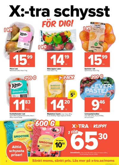 X:-tra reklamblad i vecka 16 sida 2