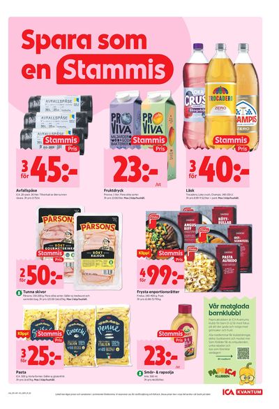 ICA Kvantum reklamblad i vecka 16 sida 3