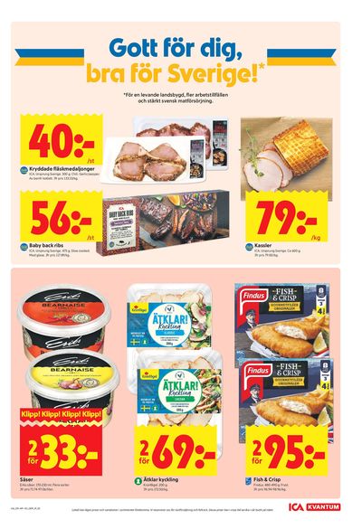 ICA Kvantum reklamblad i vecka 16 sida 5
