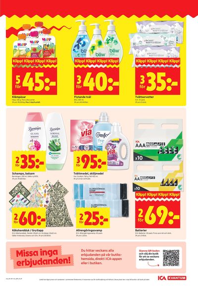 ICA Kvantum reklamblad i vecka 16 sida 9