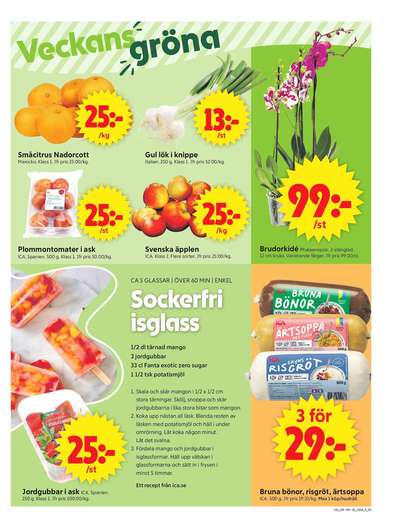 ICA Supermarket reklamblad i vecka 16 sida 7