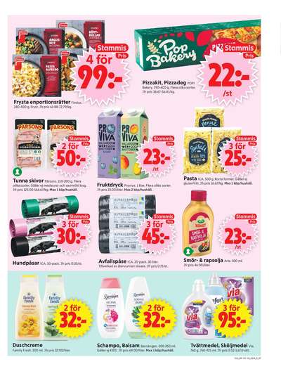 ICA Supermarket reklamblad i vecka 16 sida 9