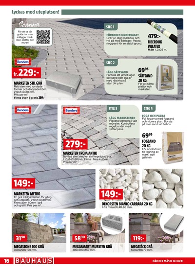 Bauhaus reklamblad i vecka 16 sida 16